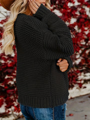 Long Sleeve Open Front Cardigan