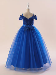 Off Shoulder Sequin Gown for Weddings & Parties