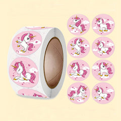 500pcs Unicorn Sticker Kids Reward Gift Label Encouragement Stationery