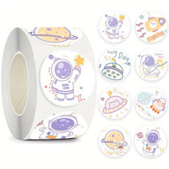 500pcs Astronaut Reward Stickers Animal Sticker For School Teacher