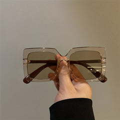 Men's Large Frame Square Anti Light Glasses