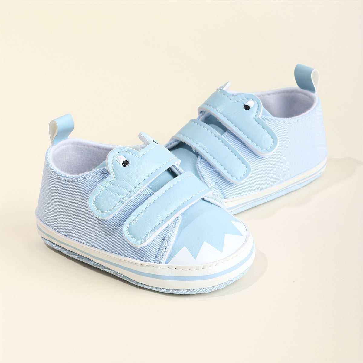 Cheerful Cartoon Sneakers for Baby Boys Lightweight Non Slip Shoes