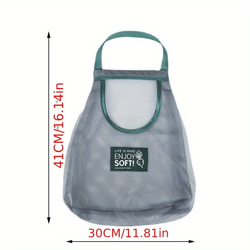Mesh Hanging Grocery Storage Bag for Vegetables & Fruits