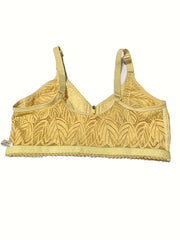 Wireless Plant Lace Bra Full Coverage Women's Lingerie