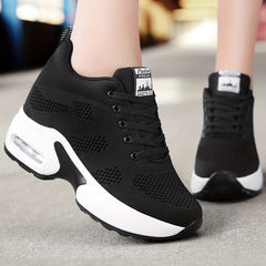 Women's Mesh Chunky Sneakers Air Cushion Casual Outdoor Shoes