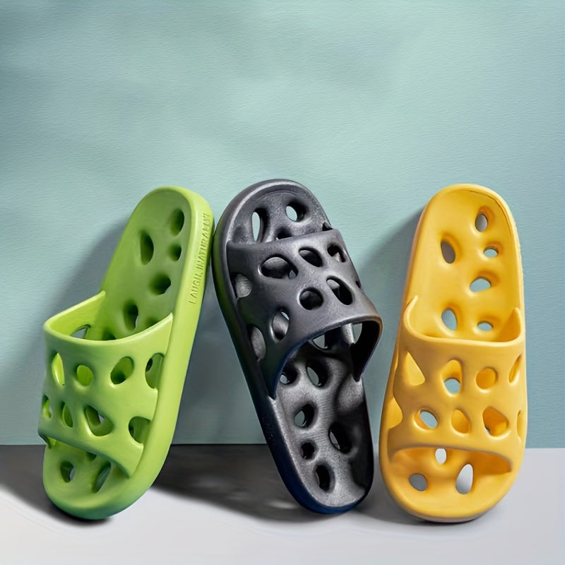 Men's Lightweight Open Toe Slip On Slides