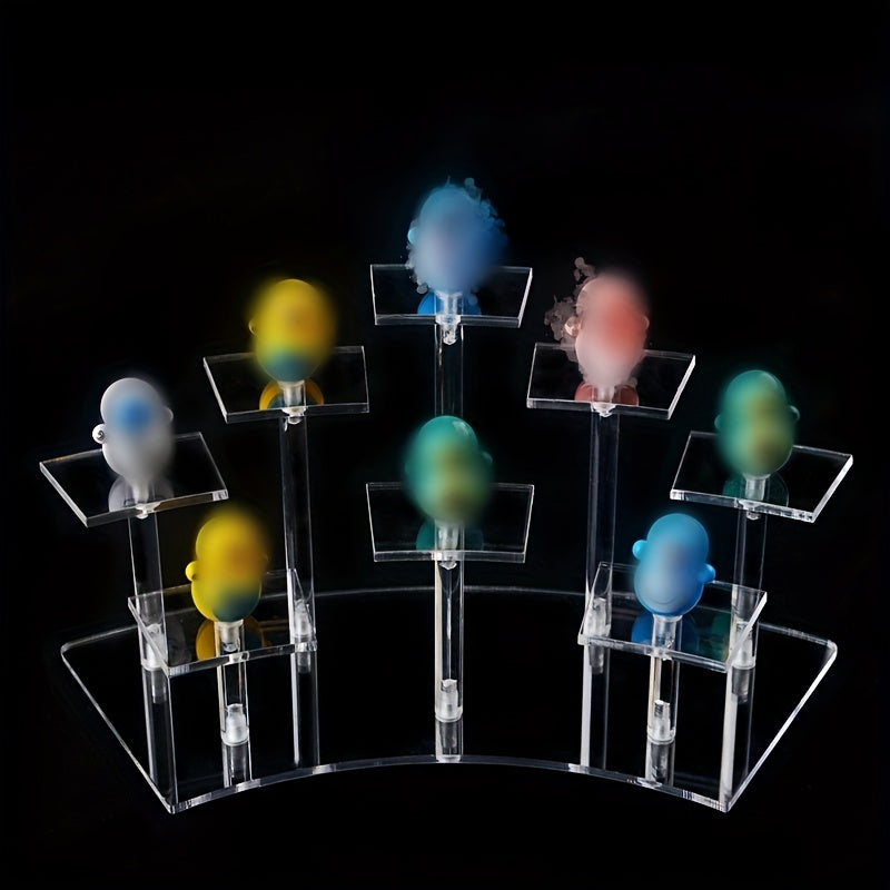 Acrylic Mini Toy Display Rack Perfume Doll Jewelry Stand