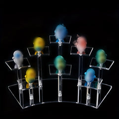 Acrylic Mini Toy Display Rack Perfume Doll Jewelry Stand