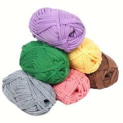 4-pack T-Shirt Yarn Soft Colored Yarn for DIY Projects