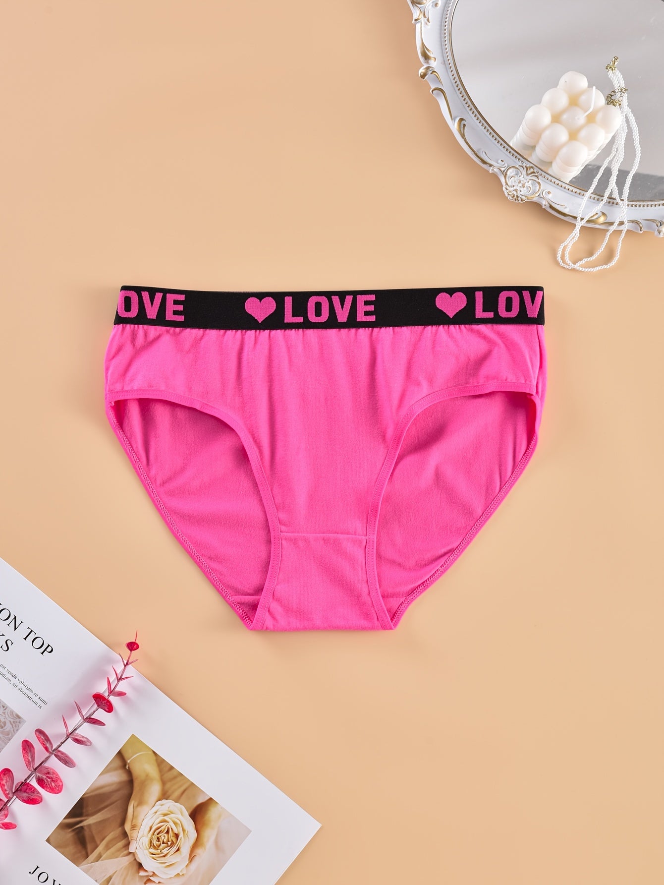 3 Pack Plus Size Panties Set Women's Plus Briefs 3pcs Set