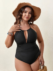 Sexy Swimsuit Halter One Piece Bathing Suit
