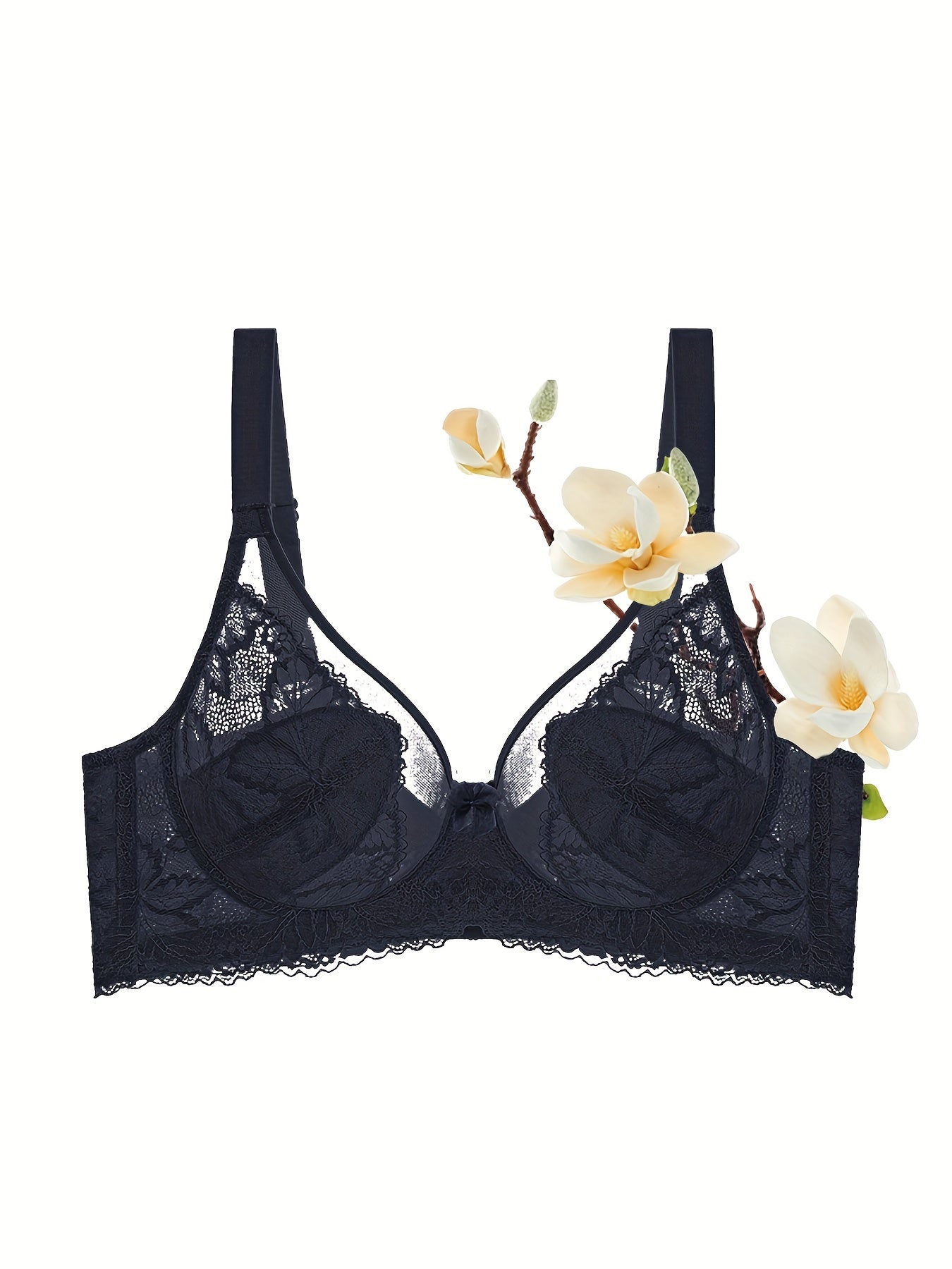 Lace Push Up Bra Comfy Intimates Women's Lingerie