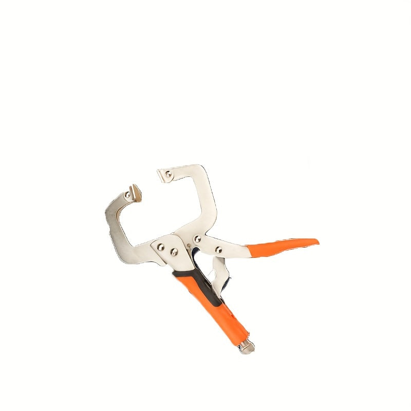3pc Carbon Steel Mini Locking Pliers Set for Fastening & Repair