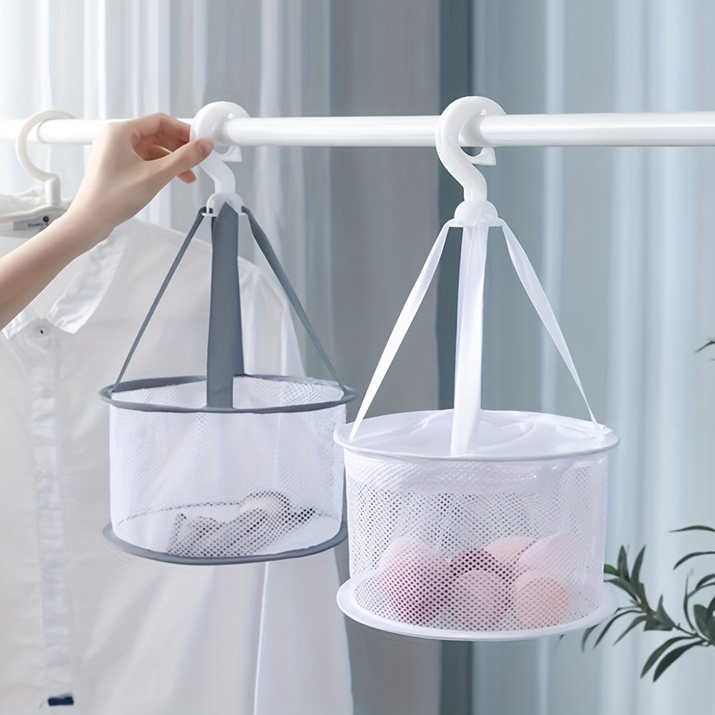 Makeup Brush Drying Basket Hanging Mesh Net Brush Drying Rack