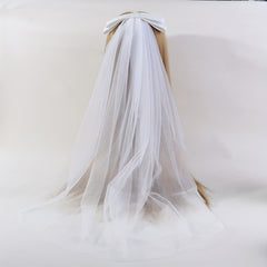 Bridal Veil Hair Comb Wedding Accessories