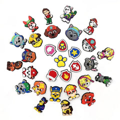 31pcs Dog Shoe Charms Accessories for Bracelets Croc Shoes