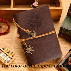Mini Leather Cover Waterproof Retro Notebook Travel Diary