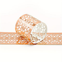 10pcs Rose Butterfly Napkin Rings for Wedding Party Home Decor
