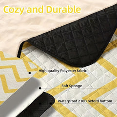 Waterproof Picnic Mat Non Slip 210D Oxford Cloth
