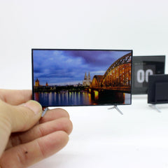 1:12 Scale Plastic TV for Dollhouse Renovations - No Power Needed
