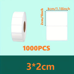 1 18 X 1 1000pcs Direct Thermal Label Commercial Label Sticker