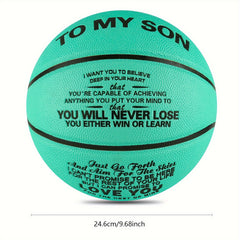 I Love You To The Moon And Back Basketball Size 7
