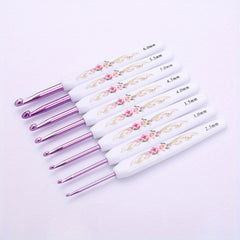 8pcs Crochet Hooks Yarn Needles Set For Home