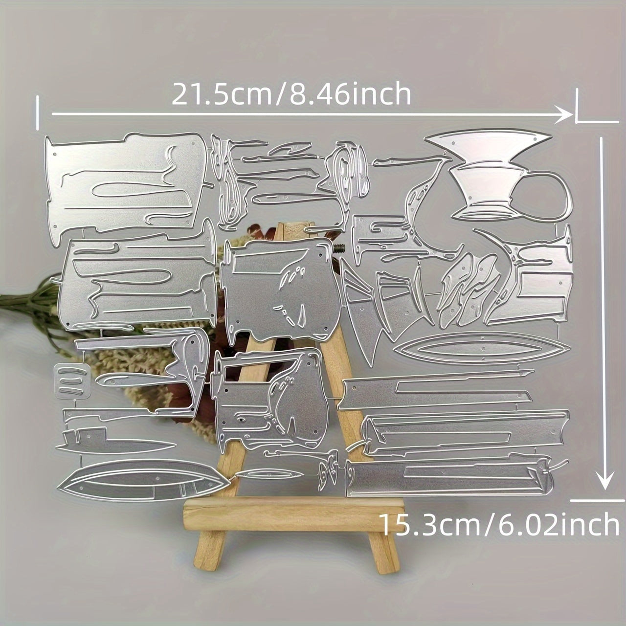 Halloween Candles Metal Cutting Dies for DIY Scrapbooking Album Paper Cards