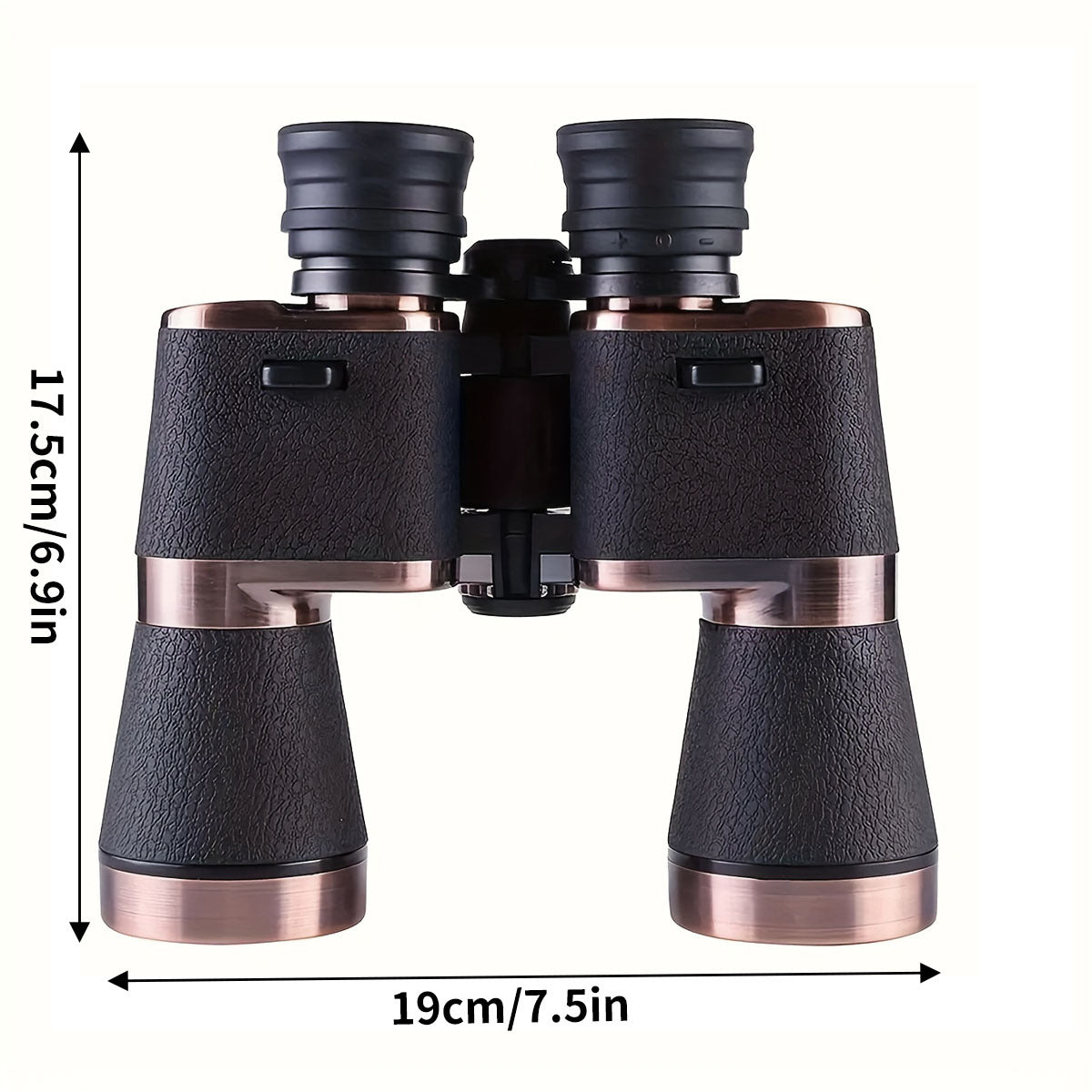 Compact Hiking Gear Essential Rubber Anti Slip Grip Mirror