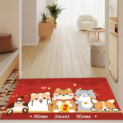 Absorbent Floor Mat Quick Drying Cat Bath Mat