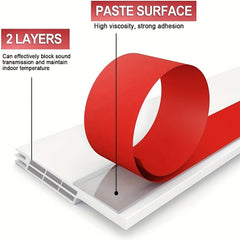 Door Draft Stopper Sweep Seal Blocker Weather Stripping