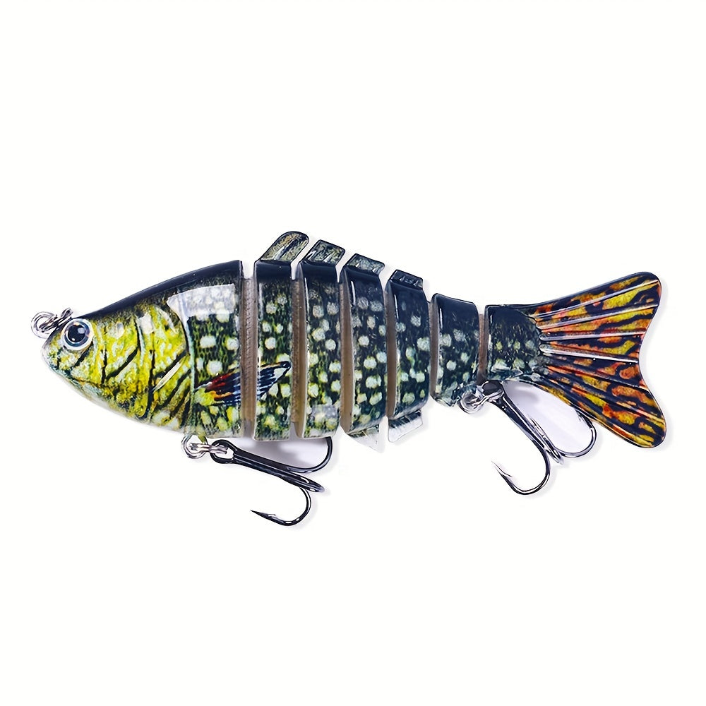 10pcs Bionic Plastic Hard Wobbler Bait Fishing Tackle