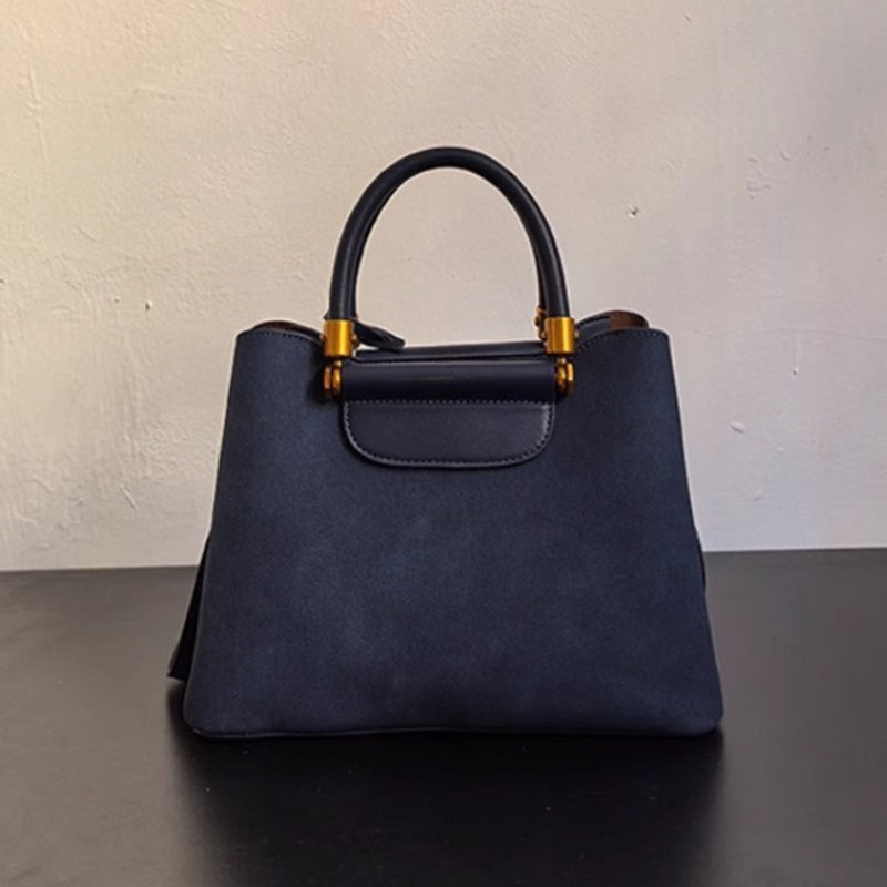 DAMEBB Navy Convertible Tote Shoulder Bag - Stylish Gift for Mother's B