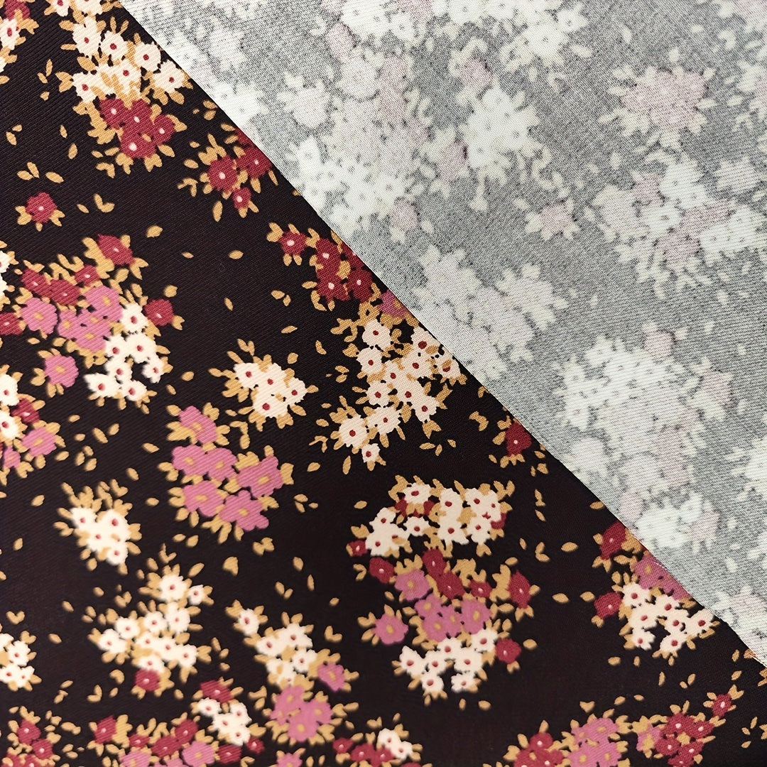 1yd Twill Faux Cotton Fabric for DIY Clothes Pants Dress