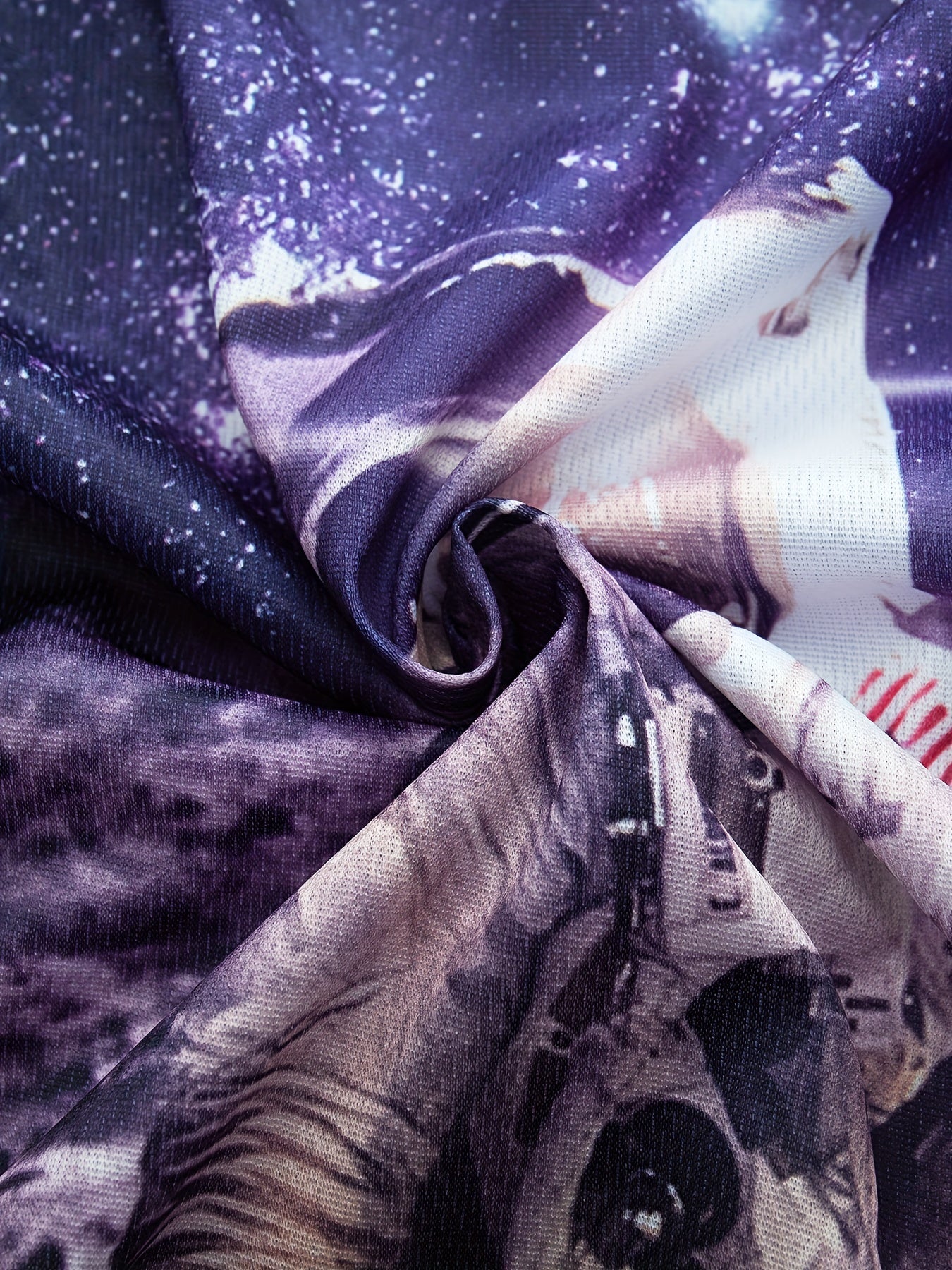 Men's American Flag Knight Astronaut Tee