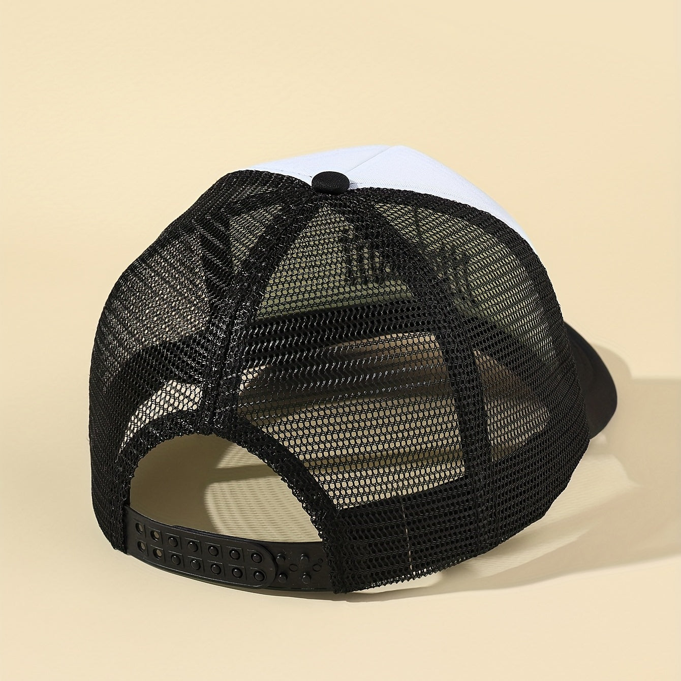 Men's Letter Embroidery Mesh Baseball Cap