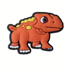 23pcs Dinosaur Shoes Charm PVC Cartoon Shoes Charms DIY Accessories