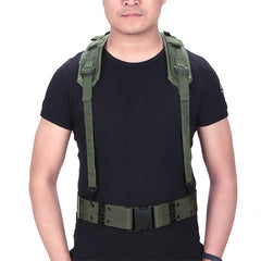 1pc Outdoor Belt with Double Shoulder Harness Chest Belt