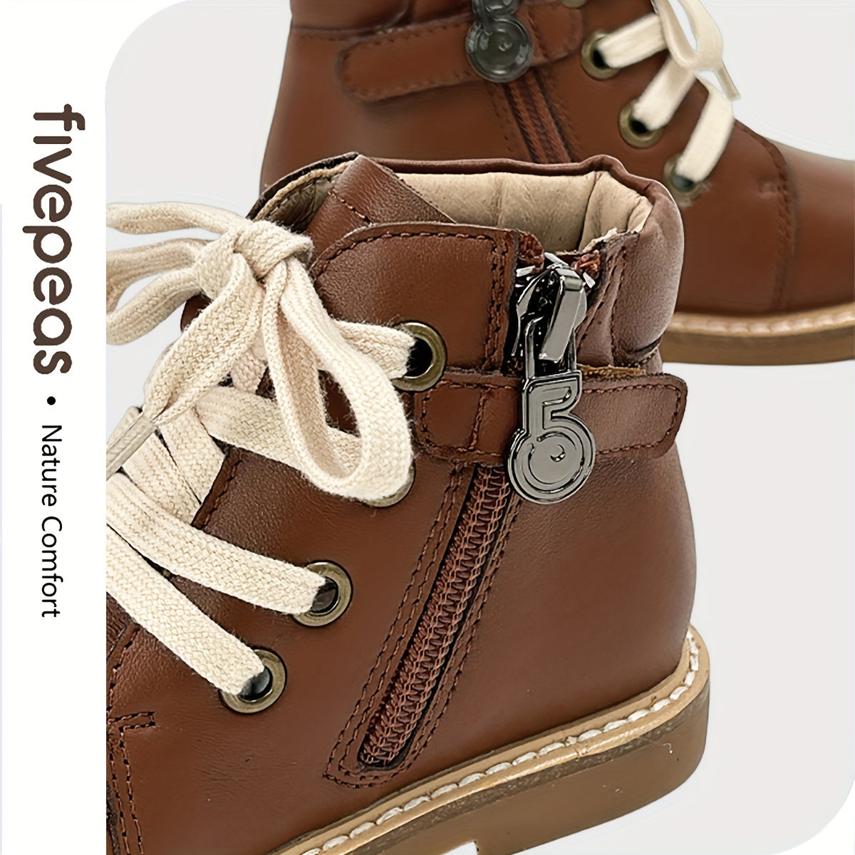 Girls Ankle Lace Up Boots Non Slip Comfortable Indoor Outdoor Travel