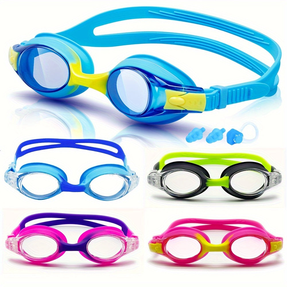 Anti-fog Teen Swimming Goggles UV Protection Leak-proof