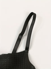 Solid Push Up Bra Comfy & Breathable Women's Lingerie