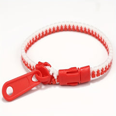 Bicolor Kids Zipper Bracelet Candy Accessories