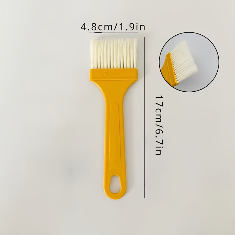 2pcs Plastic Paint Brush Non Hair Shedding Barbecue Brush