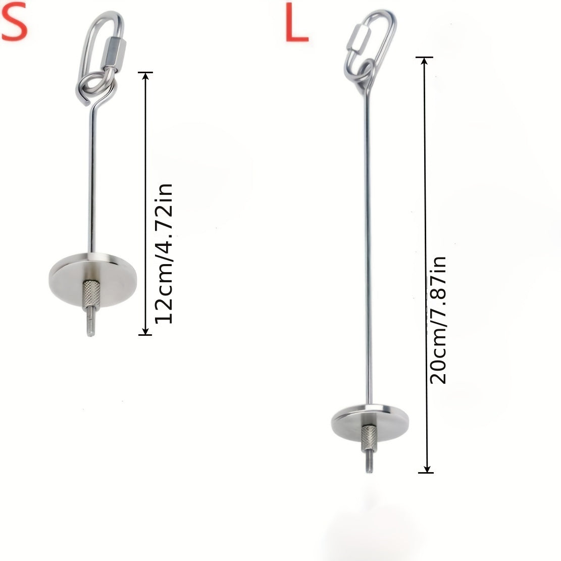 2pcs Stainless Steel Bird Skewer for Parrots and Small Animals