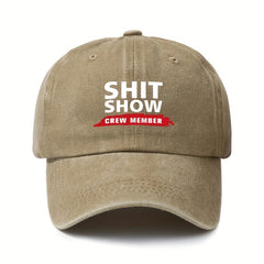 Fashionable Letter Printed Baseball Cap Adjustable Sunscreen Cap