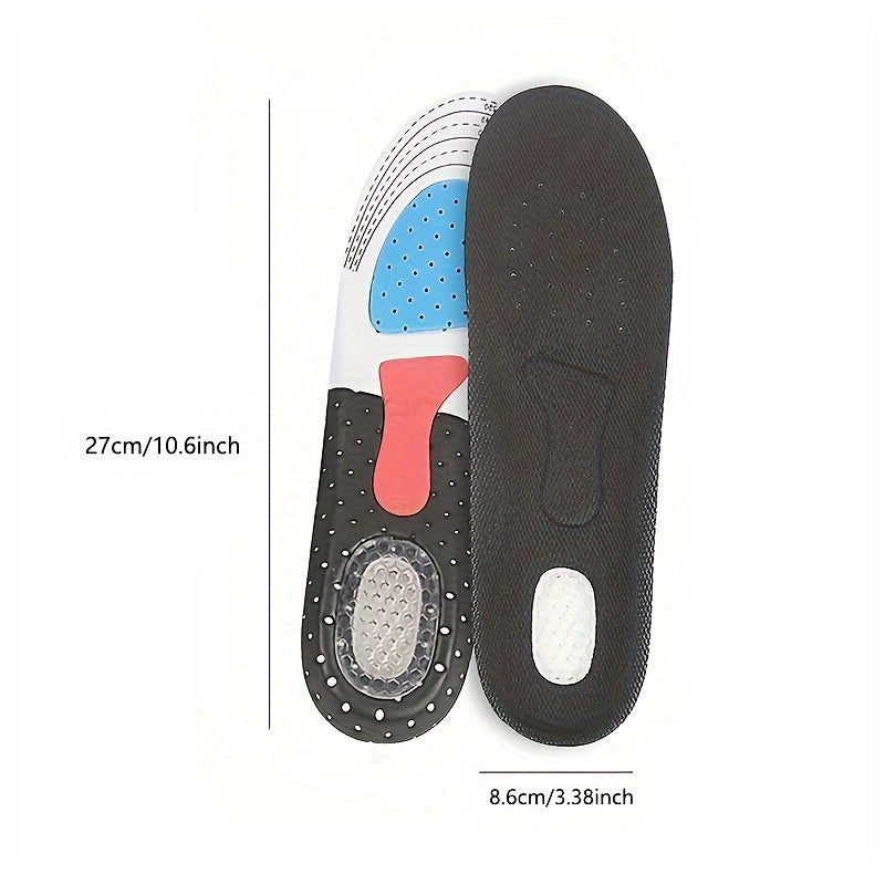 Cuttable Insoles Relieve Foot Discomfort Comfortable Sole Care Insoles