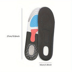 Cuttable Insoles Relieve Foot Discomfort Comfortable Sole Care Insoles