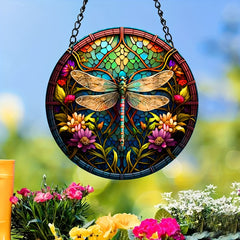 Dragonfly Acrylic Window Christmas Gift Home Decoration