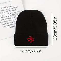 3D Embroidery Knitted Hat Warm Woolen Hat