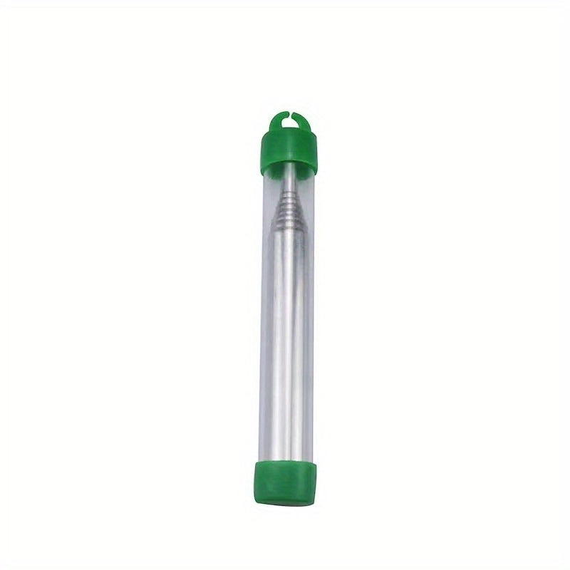2pcs Stainless Steel Fire Blowing Stick for Camping